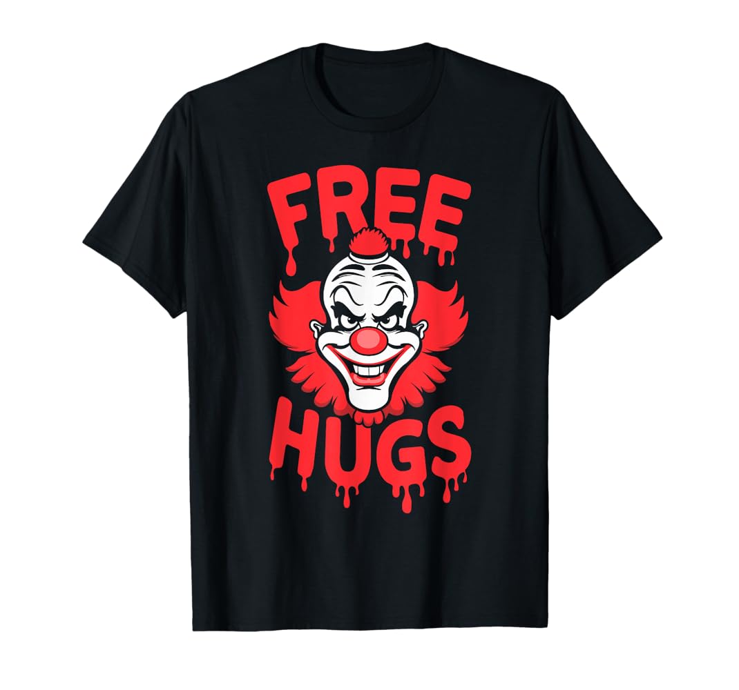 Amazon.com: Free Hugs Scary Clown Costume Kids Adults